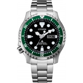 Citizen Promaster NY0084 89EE Professionelle Automatik Taucheruhr ISO 6425 Edelstahl Mineralglas Ch. Abramowicz