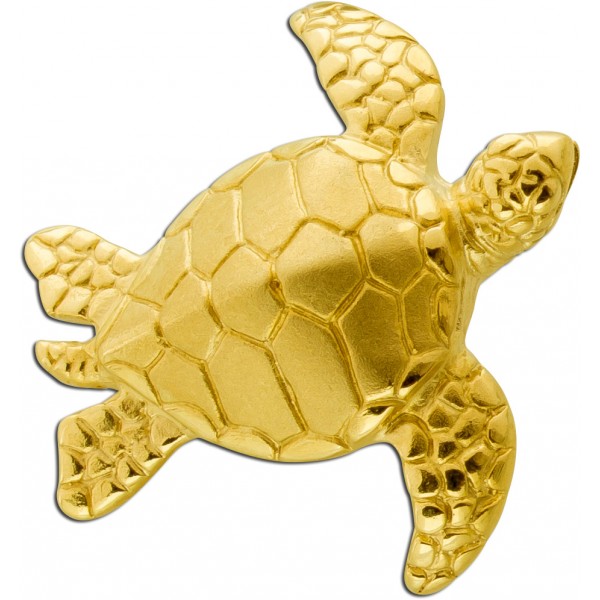 Schlidkröten Anhänger Gelbgold 333 8 Karat 