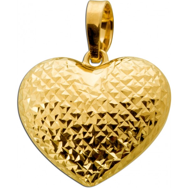 Herz Anhänger Gold 333 8 Karat 