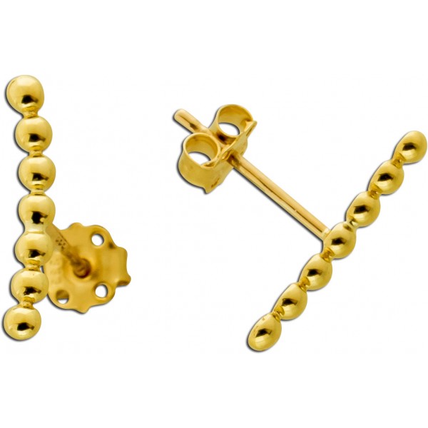 Kugel Ohrstecker Gelbgold 333 8 Karat
