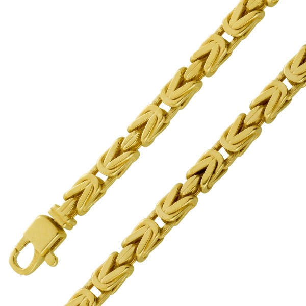 Königsketten Armband 3,7mm Gelbgold 333 massiv