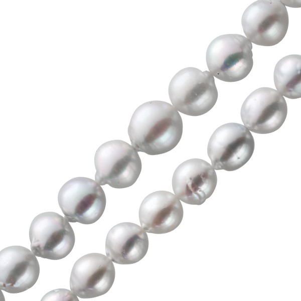 Südseezuchtperlen Collier 43cm 11mm Perlen Barock