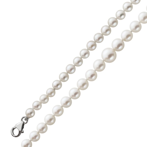 Perlenkette 53cm 8mm Japanischen Akoyaperlen 