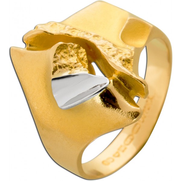 Lapponia Goldring Gold 585 14K Antikschmuck 1980