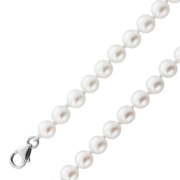 Perlenkette 39cm Akoyaperlen 5.5-5.1mm 