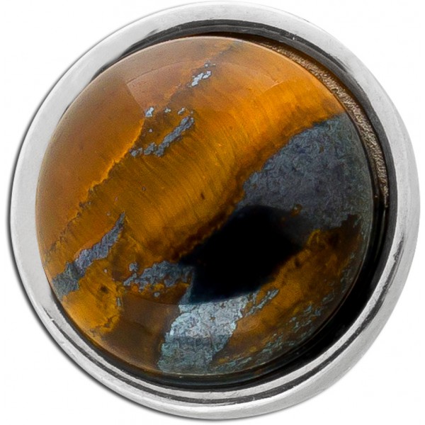 Tigerauge  Anhänger Silber 925 