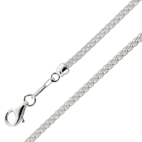 Kette Sterling Silber 925 rhodiniert  