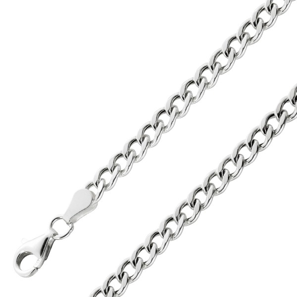 Panzerkette Cuban Link Chain Silber 925 Halbmassiv
