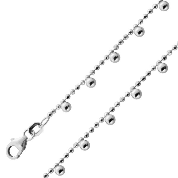Armband Silber 925 Kugelanhänger