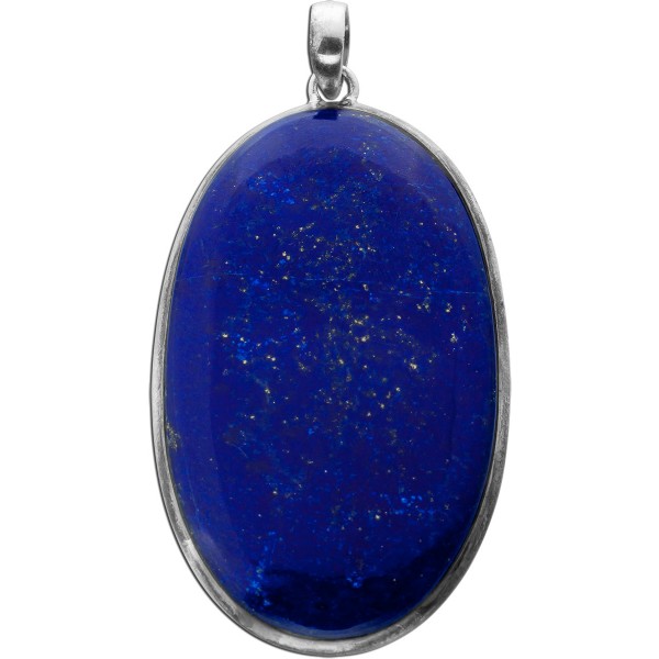 Lapislazuli Anhänger Silber 925 blauer Edelstein 125ct