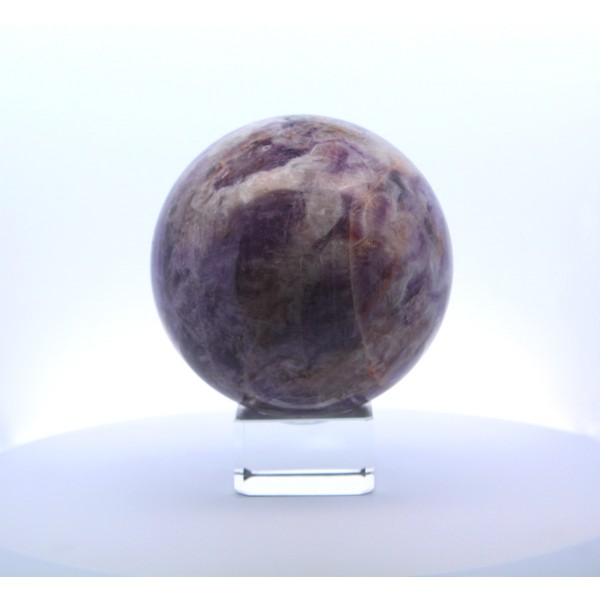 Amethyst Edelstein Kugel lila Edelstein 8.5cm 