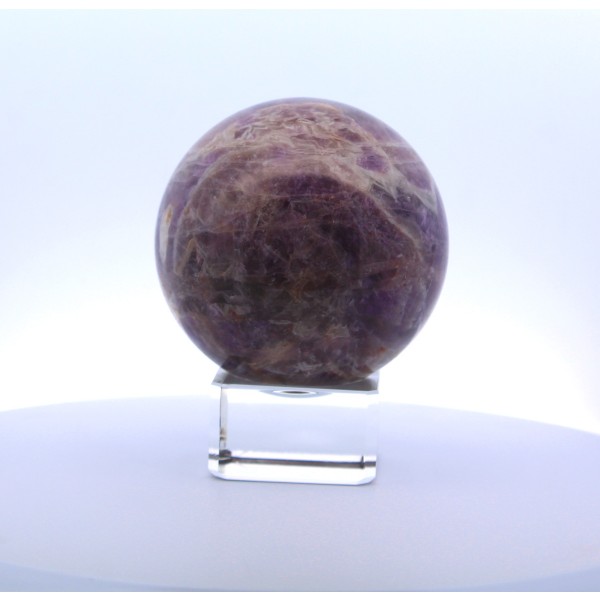 Amethyst Edelstein Kugel lila Edelstein 7cm