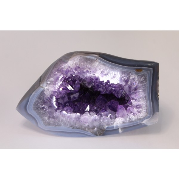 Amethyst Druse Uruguay Bergkristall türkis Achat Naturedelsteine Kristallstufe