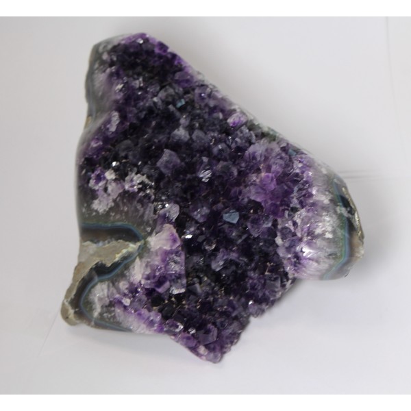 Amethyst Druse Bergkristall türkis Achat Naturedelsteine lila Kristallstufe