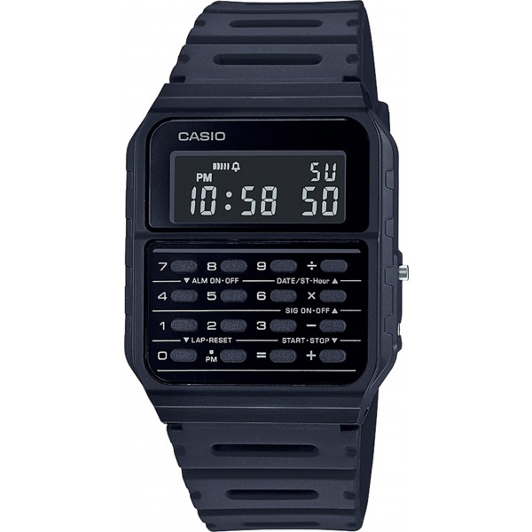 Casio Retro CA-53WF-1BEF Unsiex Uhr Quarz Digital schwarz 