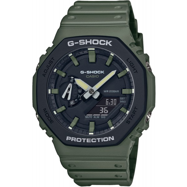 Casio G-Shock Uhr GA-2110SU-3AER Herrenuhr Grün