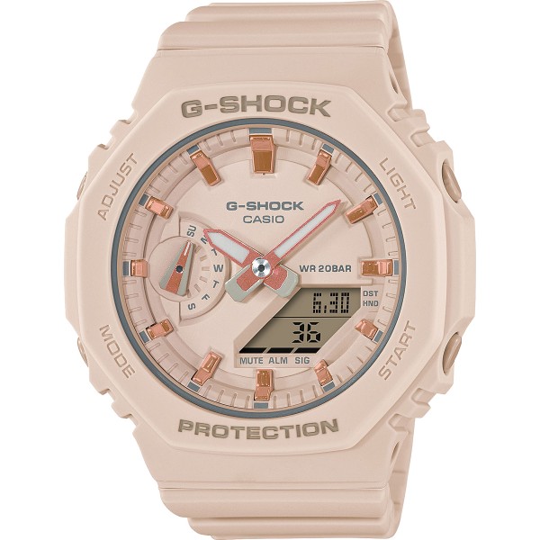 G-Shock Uhr GMA-S2100-4AER Damenuhr creme