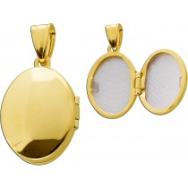 Medaillon Anhänger Gelbgold 333 8K Gravierbar 