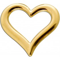Swinging Heart Herz Anhänger Gelbgold 333 8 Karat 