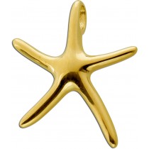 Seestern Anhänger Gelbgold 333 8 Karat 