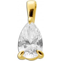 Diamant Anhänger Gold 585 14K Lab Grown Diamant 1.5ct IGI Zertifkat