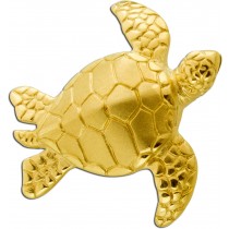 Schlidkröten Anhänger Gelbgold 333 8 Karat 