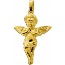 Engel Anhänger Gelbgold 333 8 Karat massiv