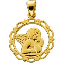 Schutzengel Anhänger Gold 333 8 Karat
