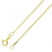Venezianerkette Gold 585 0,9mm massiv poliert
