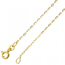 Ankerkette Gold 585 1,1mm flach 