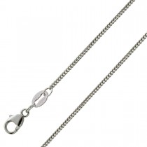 Platin 950 Panzerkette 1,0 mm massiv Cuban Link Chain 