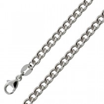 Platin 950 Panzerkette 3,5mm massiv Cuban Link