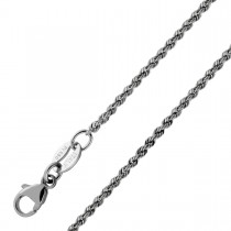 Platin Kordelkette Platin 950 1.7mm Dooki Rope 