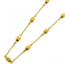 Fantasie Kette Gold 375 9 Karat 
