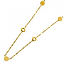 Boho Ankerkette Gold 375 9 Karat 