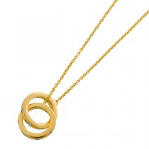 Infinity Collier Gold 333 8K Natur Diamanten 0.10ct