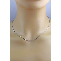 Kette Venezianer Platin 950 1,1mm Venetian quadratisch poliert