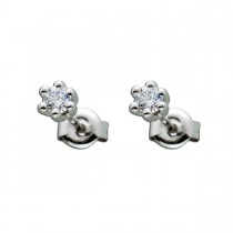 Ohrringe - Ohrstecker Platin 950 Brillanten 0,20ct