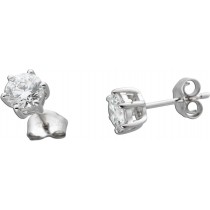 Solitär Ohrstecker 1,00ct F VS Weißgold 585 14K Lab Grown Diamonds 