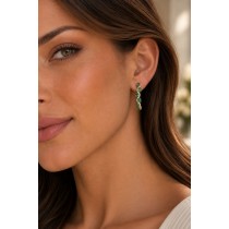 Smaragd Ohrstecker Gold 750 18K nat. Smaragde 1.8ct Brillanten