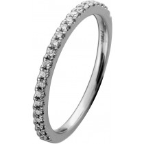 Memoire Alliance Ring Platin 950 Diamanten 0.25ct TW SI