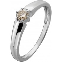 Brillantring Platin 950 Champagner Diamant 0.25ct Verlobungsring 