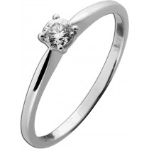 Verlobungsring 0.25ct Platin 950 Lab Grown Diamant 