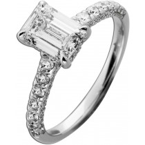 Diamantring 2.75ct Weissgold 585 14K Lab Grown Brillanten Diamant IGI 