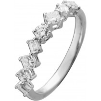 Diamant Ring Weißgold 585 14K Lab Grown Diamanten 1.0ct