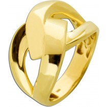 Damenring Gelbgold 333 8 Karat halbmassiv