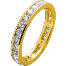 Memoire Alliance Ring Gold 585 14K  Lab Grown Diamanten 1.6ct