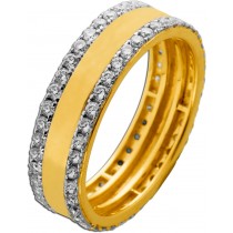 Brillant Ring Gold 333 8K Lab Grown Diamanten 1.0ct