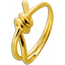 Ring Gold 333 8 Karat Knoten Design 