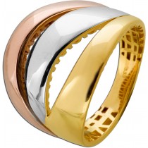 Trinity Ring Gold Weißgold Rosegold 333 8 Karat